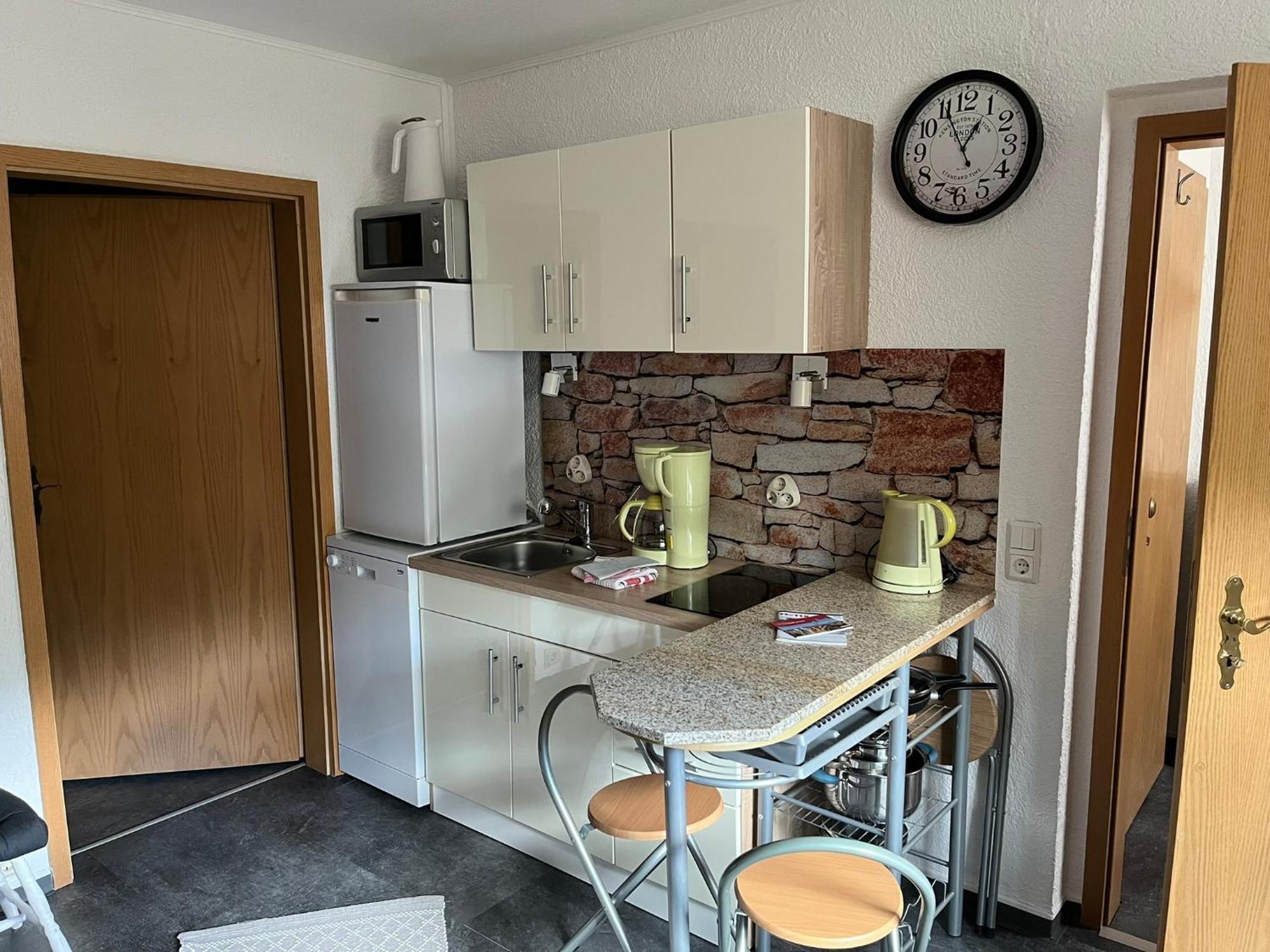 Ferienwohnung Hoppelnase Mit Eigener Sauna Langenstein Buitenkant foto